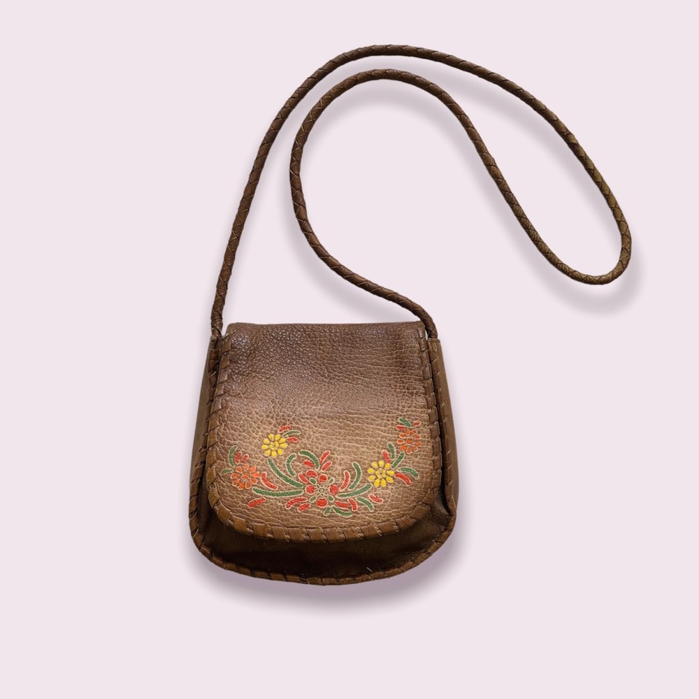 Boho Leather Cross Body